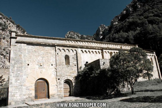 9th century Monastery of Santa María de Obarra, A-1605 near the French border.