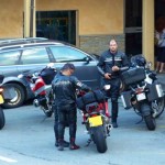 The TwistyRide lads. 2012 Euro Tour - The Stelvio Pass