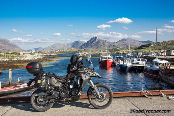 Motorbike Tours Ireland 2023 - Derryinver Pier near Clifden