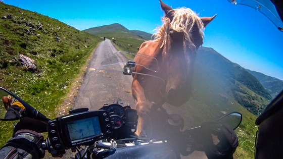 Moto-Curious Horse, Col de Burdincurutcheta